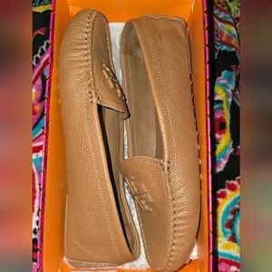 Tory Burch Tan Leather Shoes, sz 10